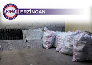 20 bin paket kaçak sigara ele geçirildi